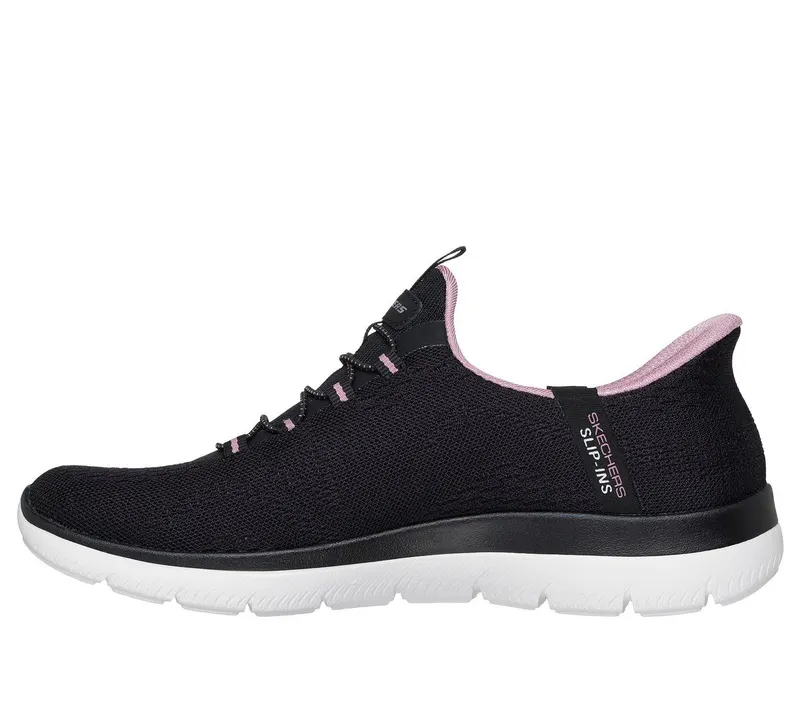 Skechers Slip-ins: Summits – Dream Chaser Sneaker Black/Mauve