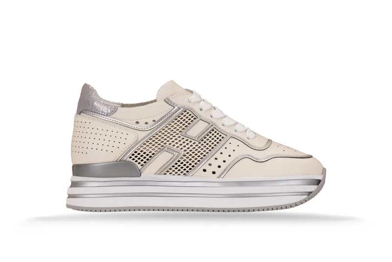 Hogan Midi Platform “Cream” (HXW4830CQ1Z PLH)