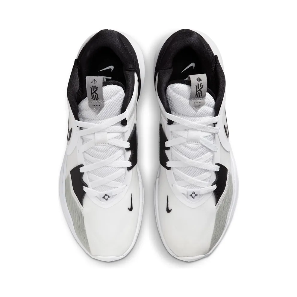 Nike Kyrie 5 Low “White Wolf Grey Black” (DJ6012-102)