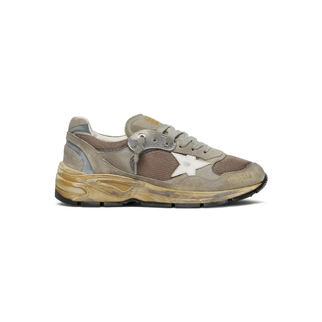 Golden Goose met ster-detail “Grey” (GMF00884F003271)