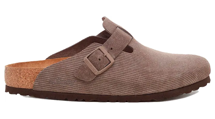 Birkenstock Boston Clogs Stussy Anthracite