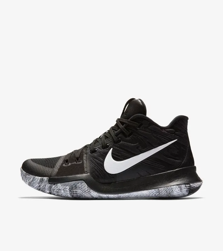 Nike Kyrie 3 BHM (2017) Black/White-White (852415-001)