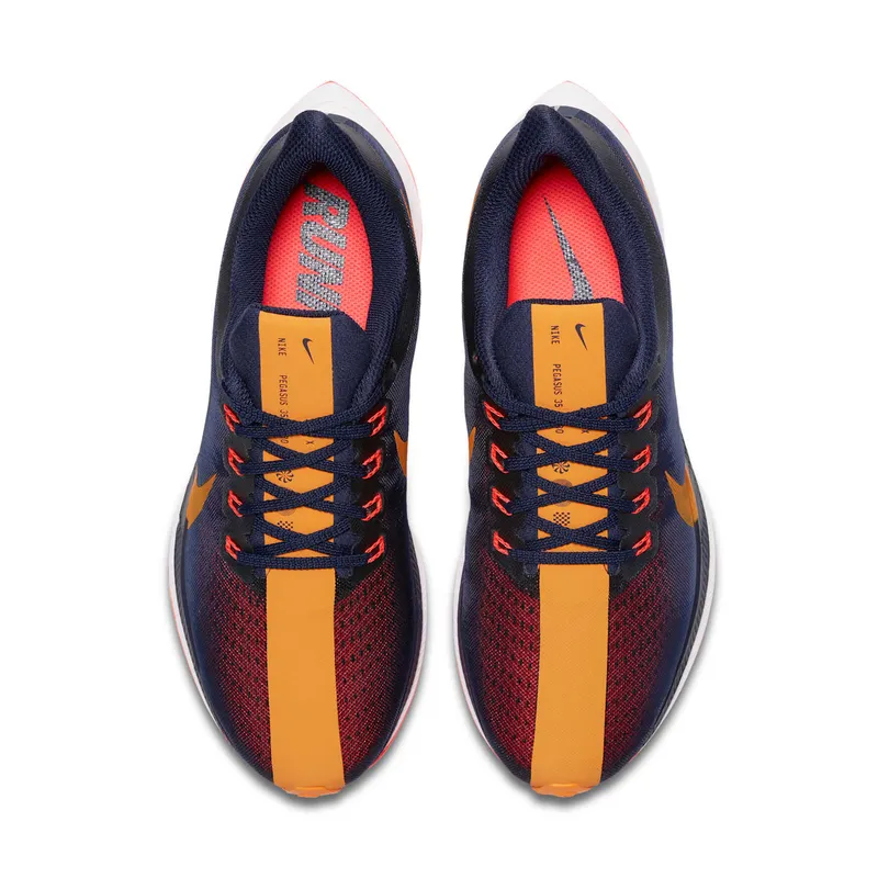 Nike Zoom Pegasus 35 Turbo Blackened Blue Orange Peel (W) Blackened Blue/Orange Peel-Flash Crimson-Black-Moon Particle-White (AJ4115-486)