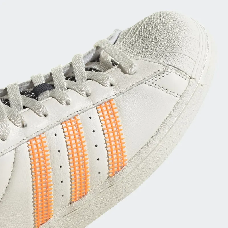 Adidas Superstar Cloud White / Off White / Orange Rush (GZ4376)