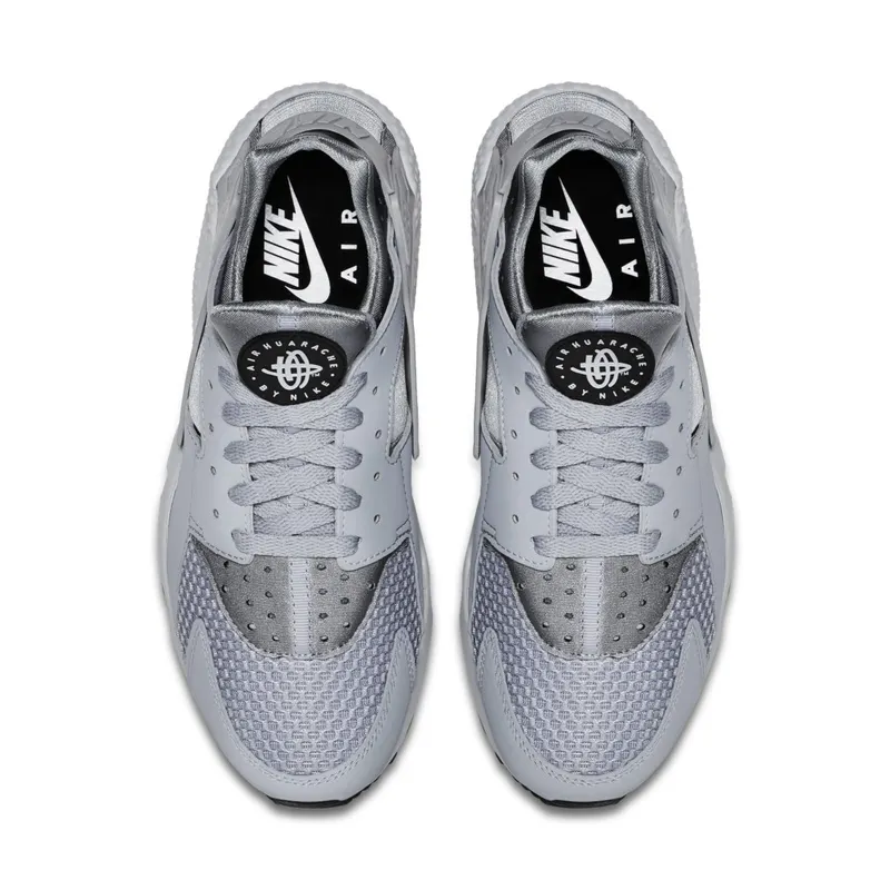 Nike Air Huarache Wolf Grey Platinum Wolf Grey/Pr Platinum -Blck-Wht (318429-014)