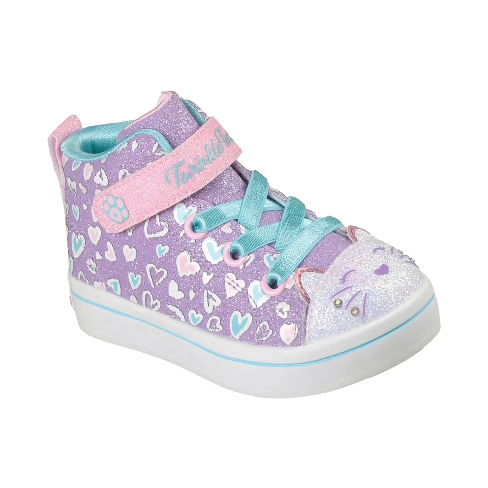 Skechers Twinkle Toes: Twi-Lites 2.0 – Kitty Cutie Sneaker Lavendel