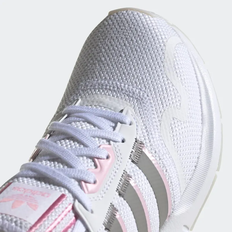 Adidas Swift Run X Cloud White / Charcoal Solid Grey / True Pink (FY5440)