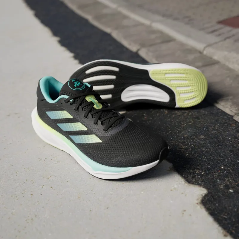adidas Supernova Stride Core Black Pulse Lime Flash Aqua (IH2909)