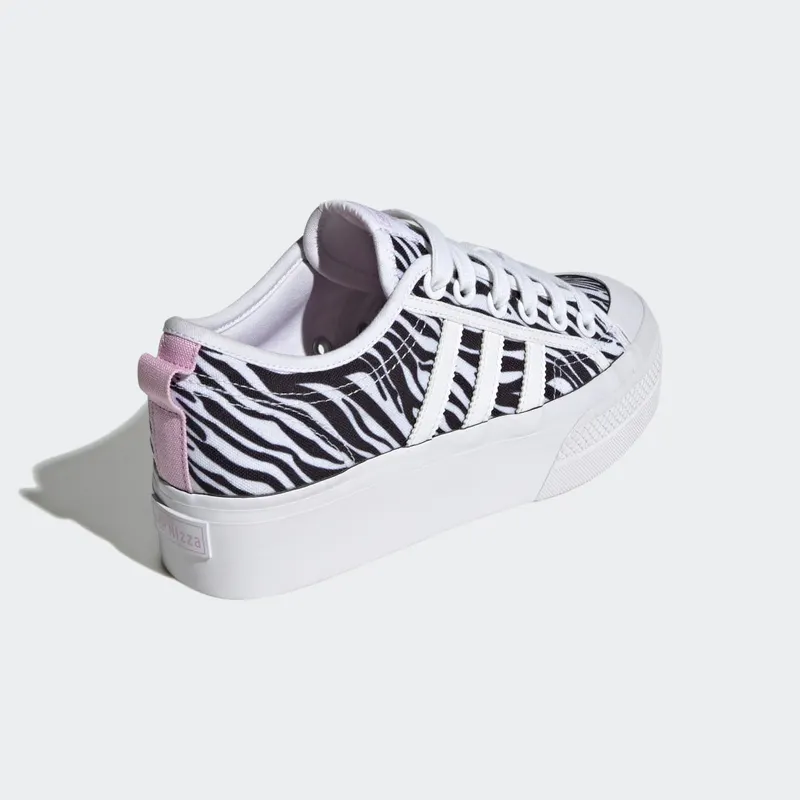 Adidas Nizza Platform Cloud White / Bliss Lilac / Core Black (GZ9681)