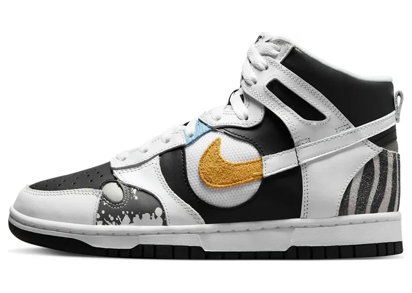 Nike Dunk High See Through White Black (DZ7327-001)