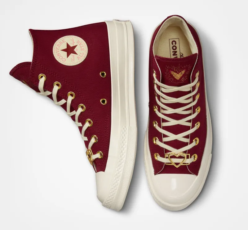 Converse Chuck 70 Hearts Back Alley Brick