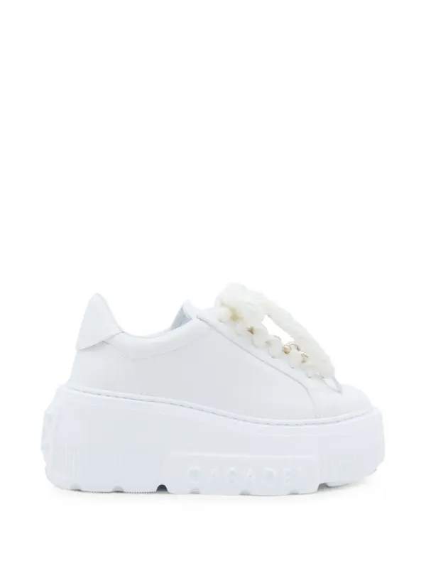 Casadei Nexus chain-link chunky-sole – White (2X129C0701C3094)