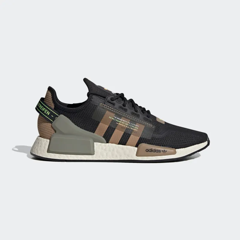 adidas NMD_R1 V2 Core Black / Core Black / Cardboard (FY6862)