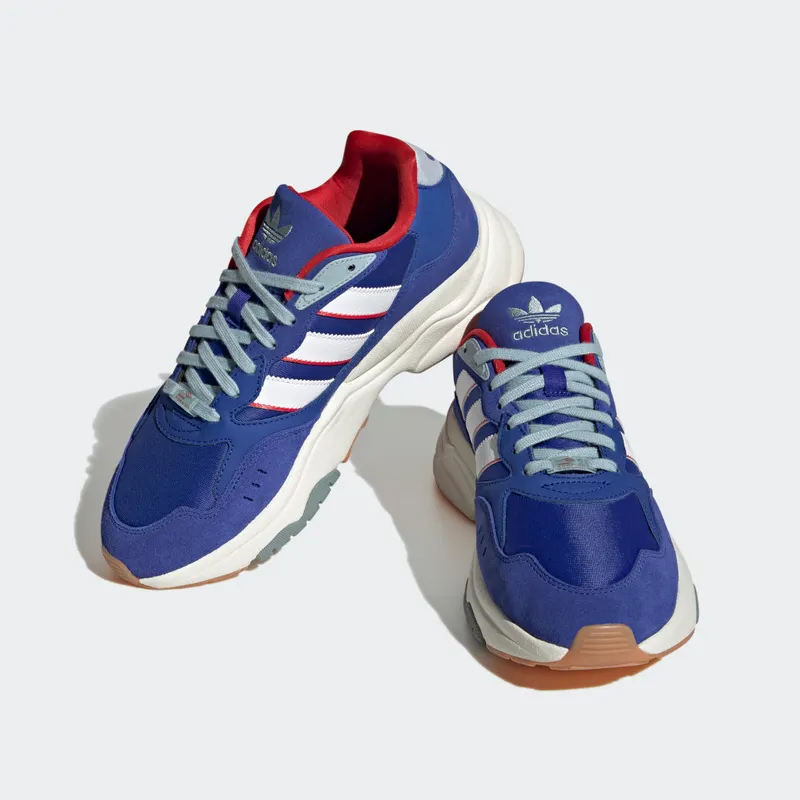 Adidas Retropy F90 Semi Lucid Blue / Off White / Better Scarlet (HP6376)