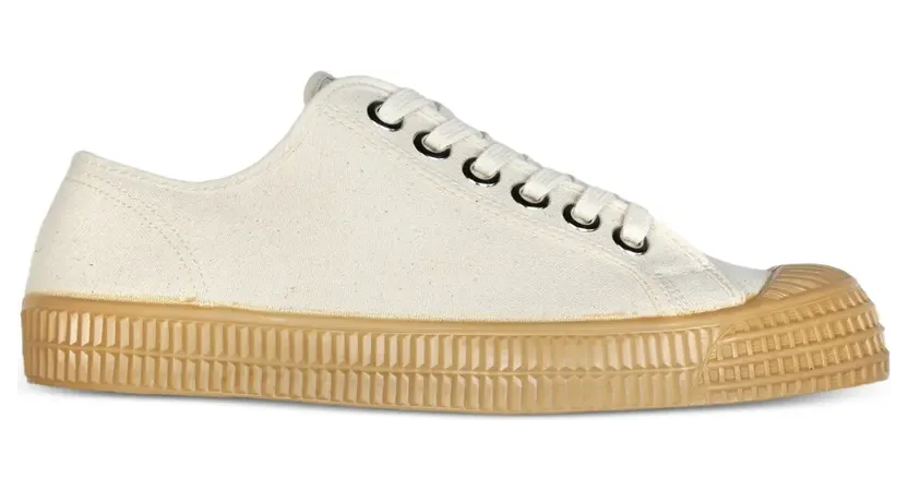 Novesta Strukturierte Star Master 10 Canvas-Sneakers – Nude (99Y99Y003)