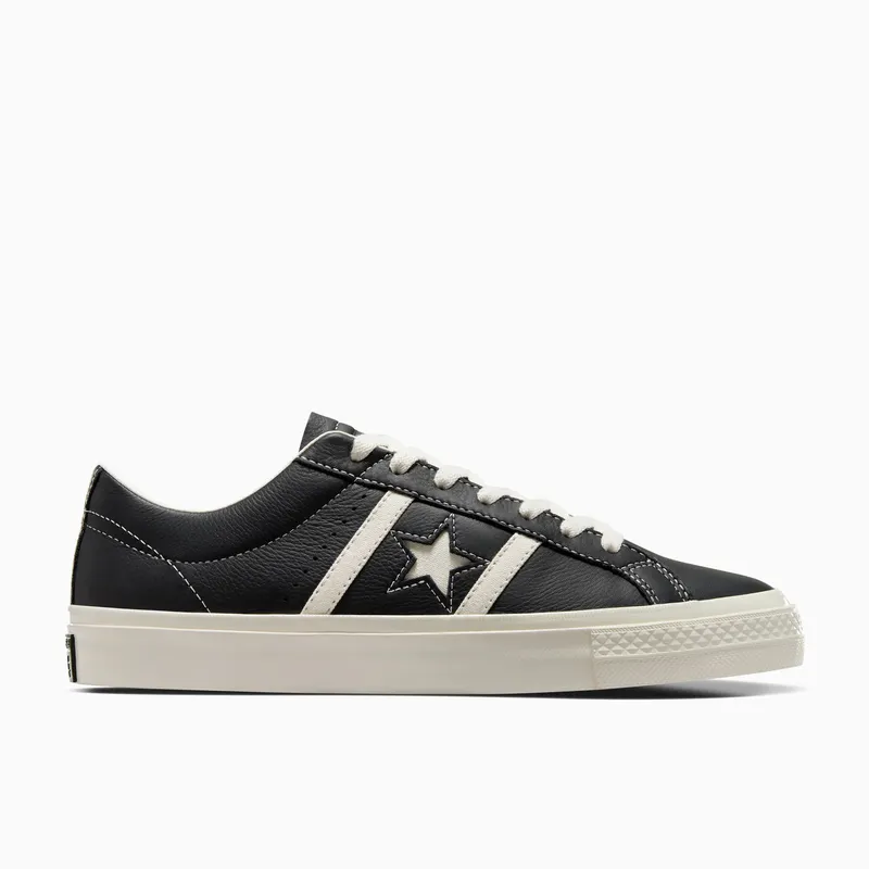 Converse CONS One Star Academy Pro Leather Black/Egret/Egret (A08501C)