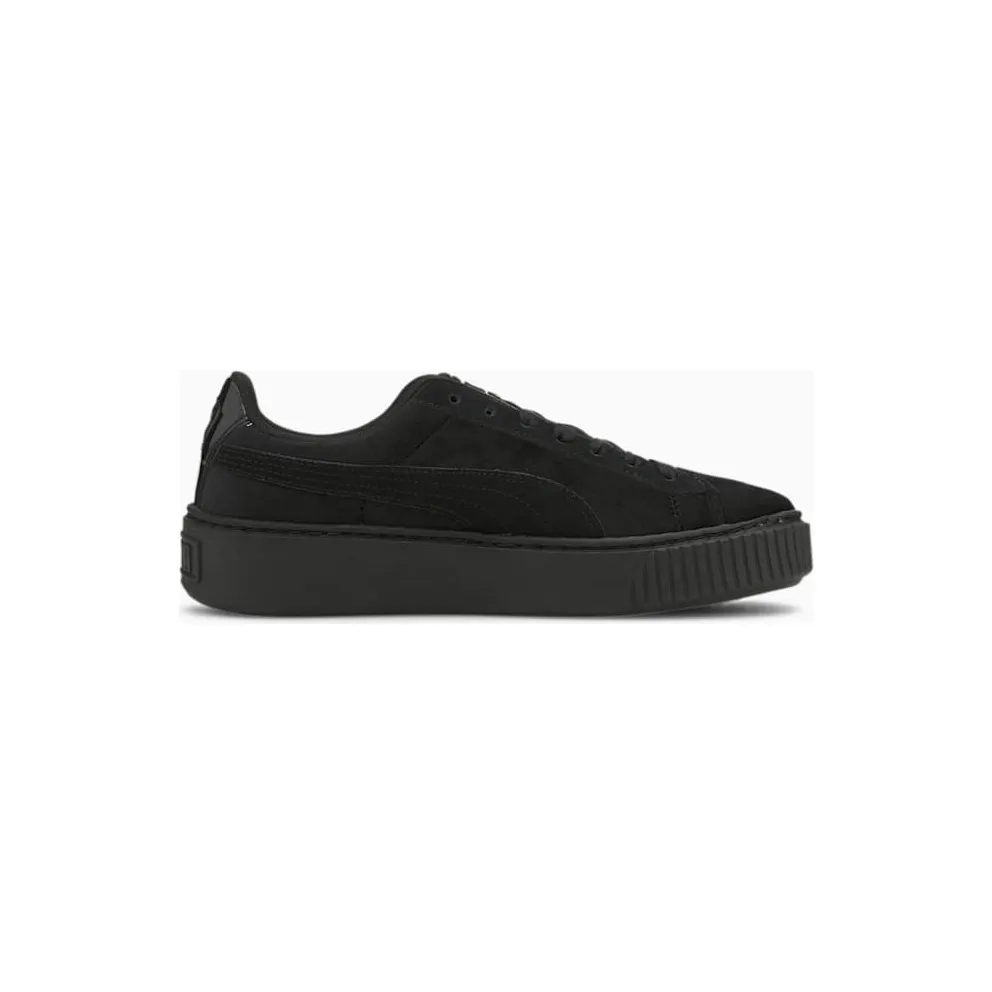 Puma Platform Velvet Black Gold (373935-01)