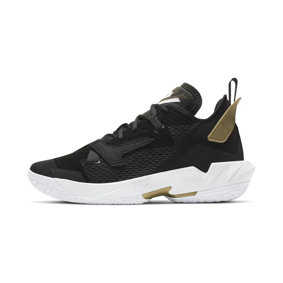 Jordan Why Not Zer0.4 PF ‘Family’ Black/White/Metallic Gold (CQ4231-001)