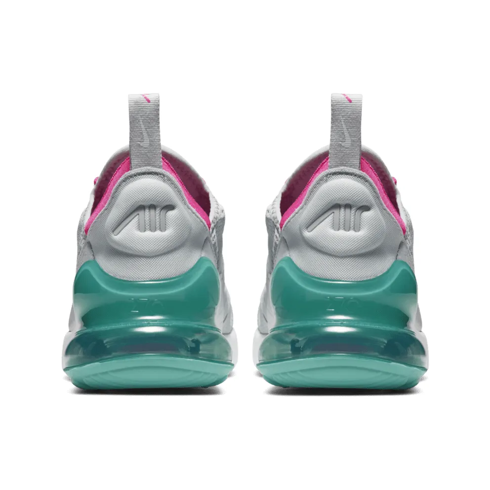 Nike Air Max 270 South Beach (W) Pure Platinum/Pink Blast-Aurora-White (AH6789-065)