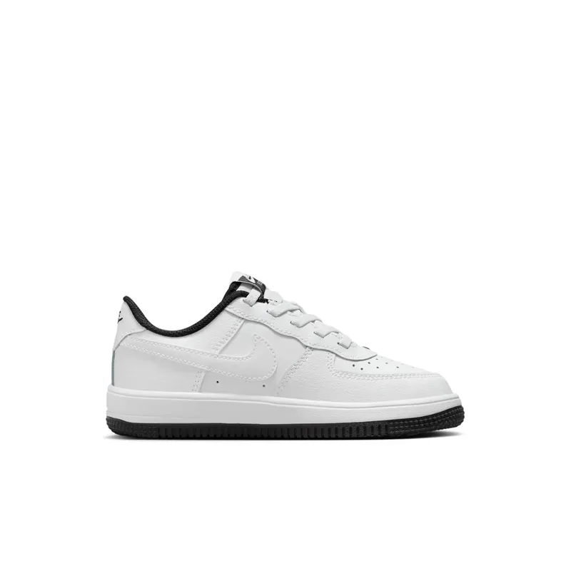 Nike Force 1 Low LV8 EasyOn White Black (FV7856-100)