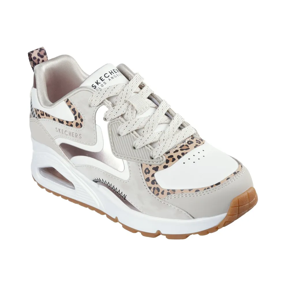Skechers UNO Gen1 – Leopard Surge Sneaker Natuurlijk