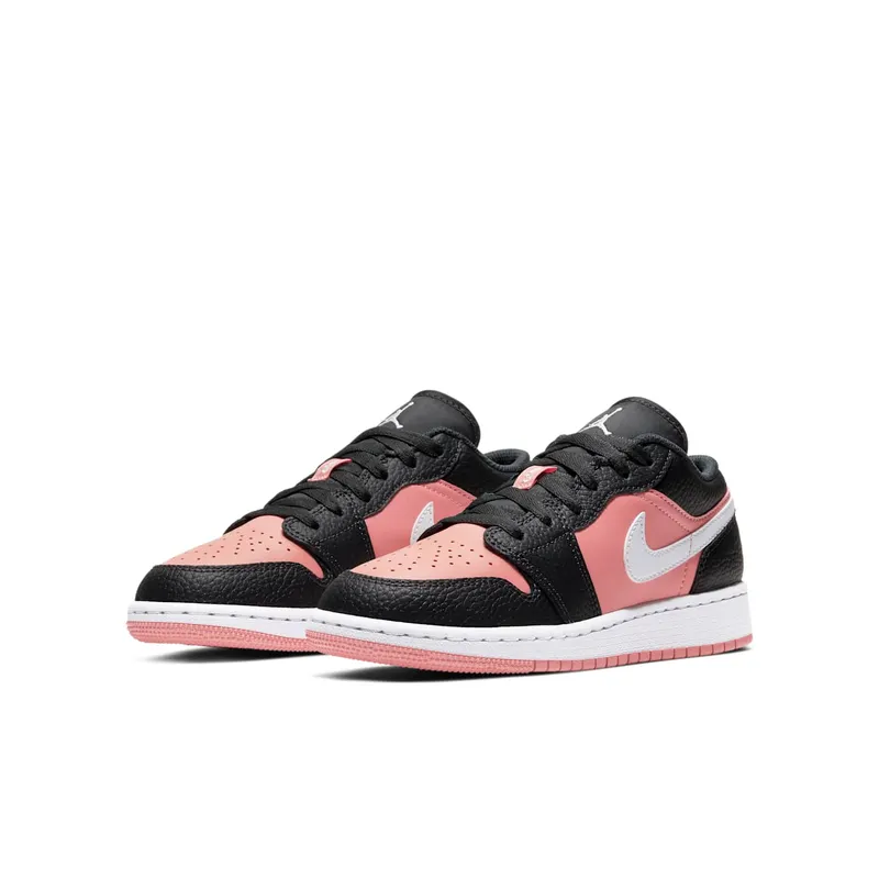 Jordan 1 Low Black Pink Quartz (GS) Black/Pink Quartz (554723-016)
