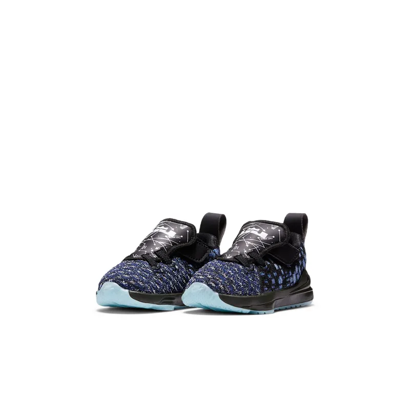 Nike LeBron 17 Constellations (TD) Black/Volt-White (BQ5596-407)