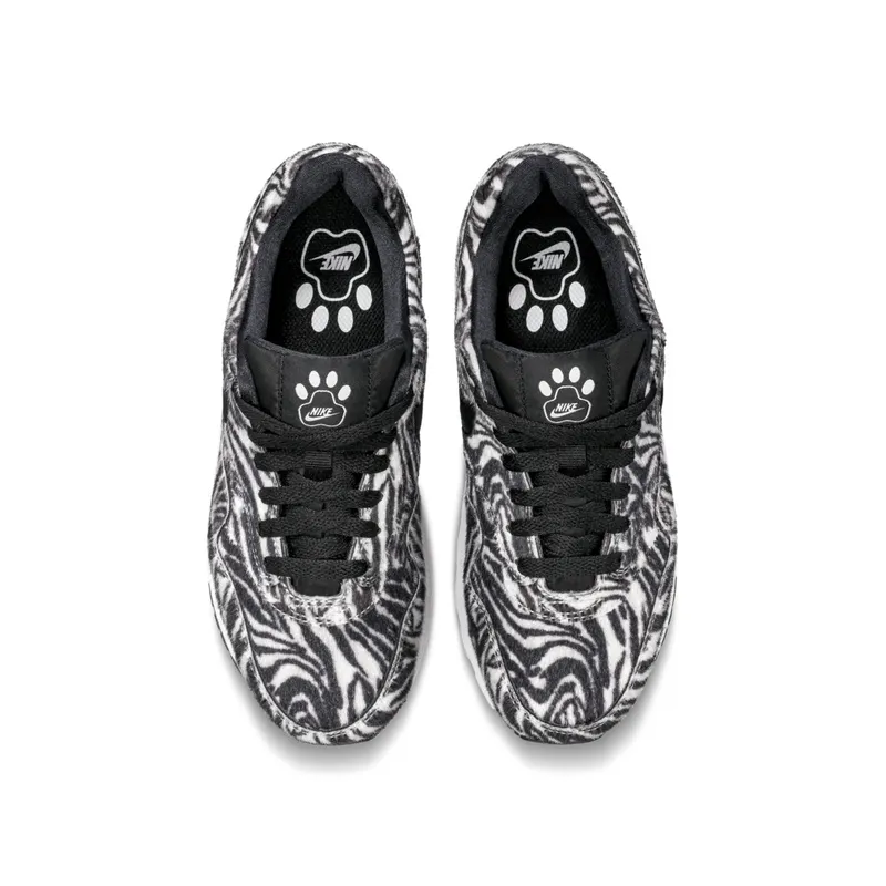 Nike Air Max 1 Zebra (GS) White/Black (827657-100)
