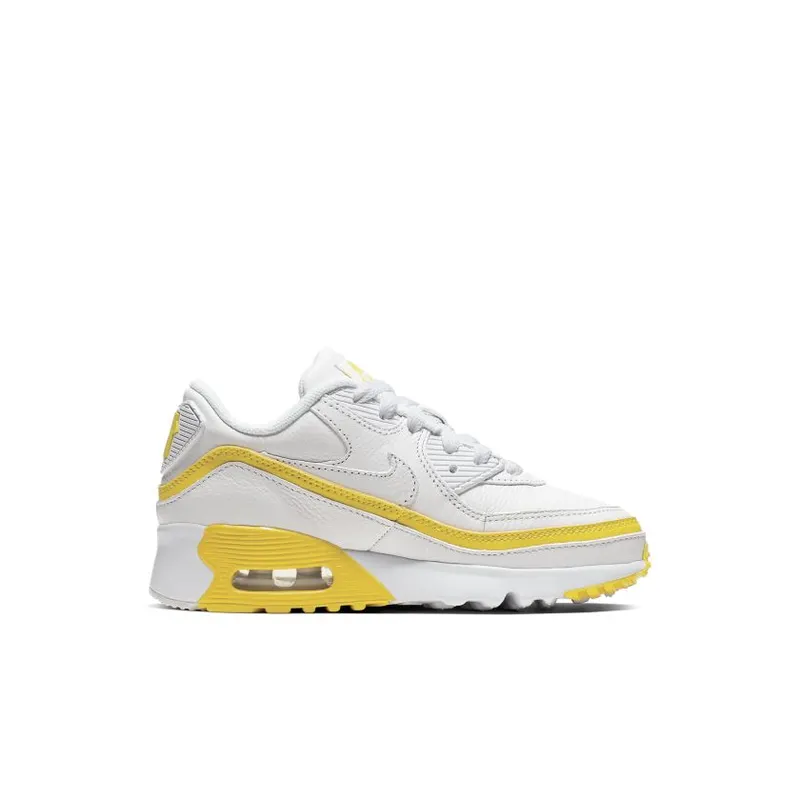 Nike Air Max 90 Undefeated White Opti Yellow (PS) White/Opti Yellow (CQ4616-101)
