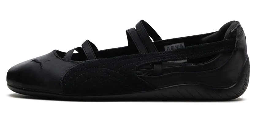 Puma Speedcat Ballet Satin “Black Cool Dark Grey” (404383-01)
