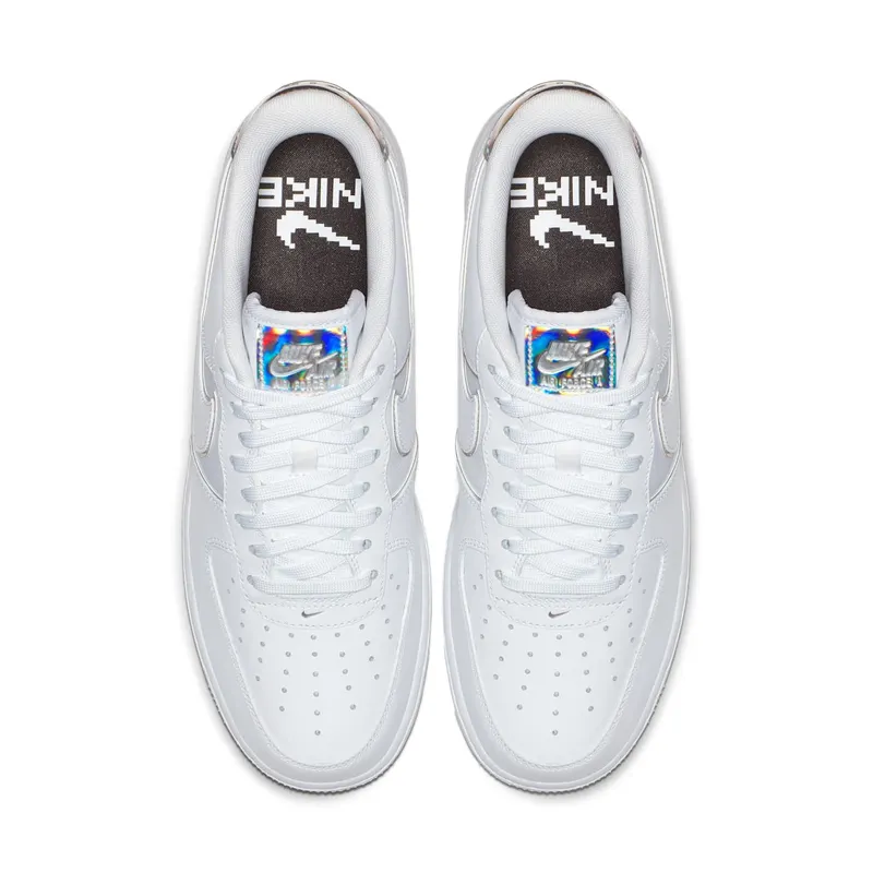 Nike Air Force 1 ’07 LV8 4 White Silver White/White-Silver (AT6147-100)