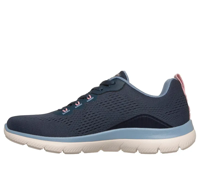 Skechers Arch Fit Summits – Daily Flow Sneaker Marine/Licht Blue