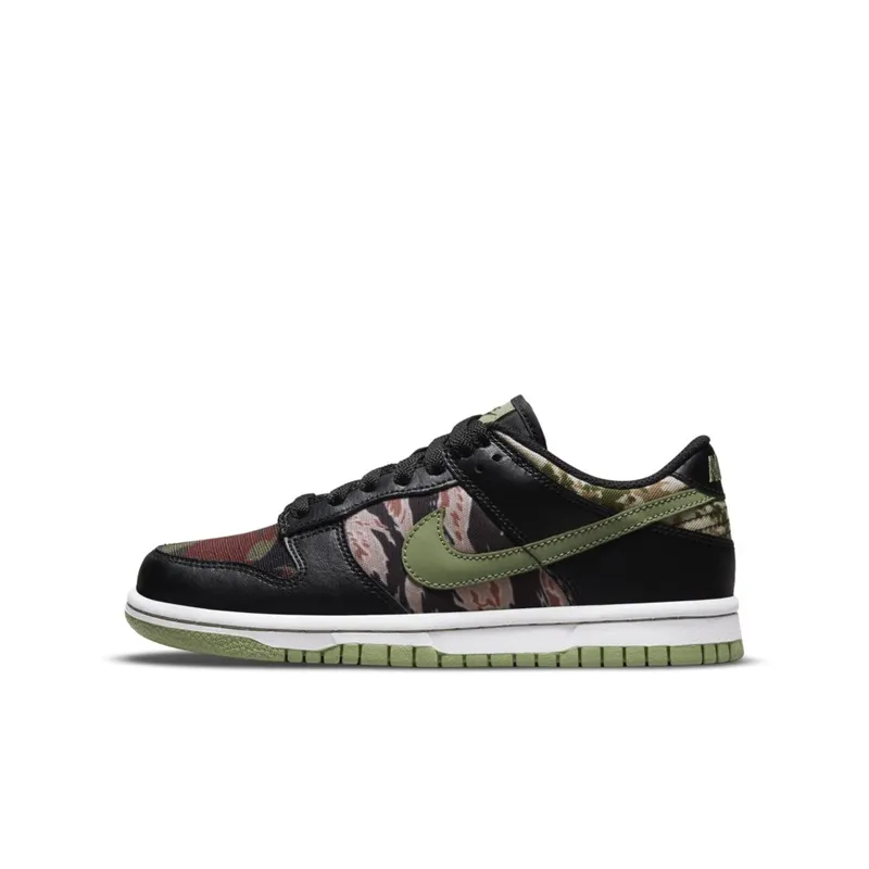 Nike Dunk Low Crazy Camo (GS) (DB1909-001)