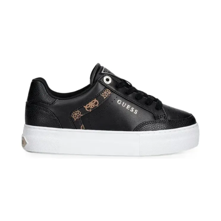 Guess Usa logo-print panelled “Black” (FLTGXLELE12)