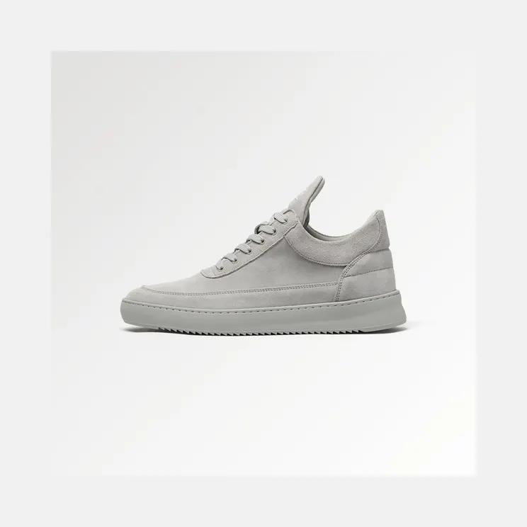 Filling Pieces Low Top Suede All Grey