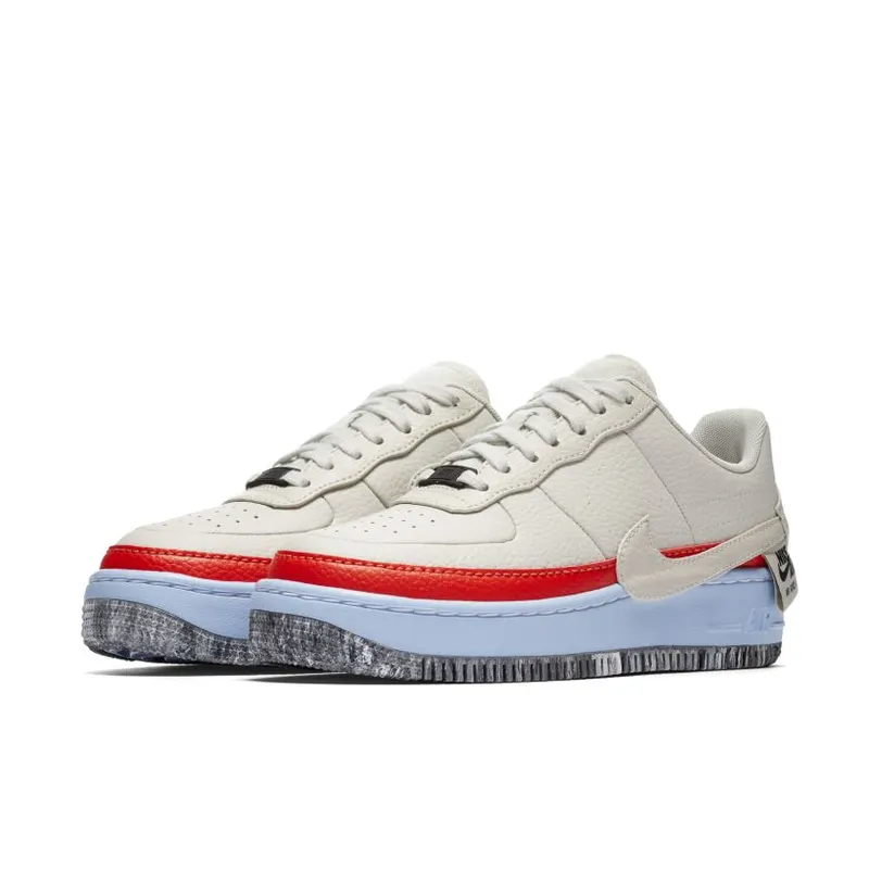 Nike Air Force 1 Jester XX Light Bone Team Orange (W) Light Bone/Light Bone-Team Orange (AT2497-002)