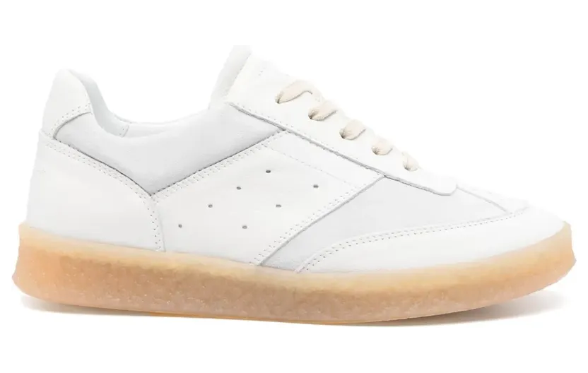 MM6 Maison Margiela 6 Court Sneakers – Weiß (S59WS0235)