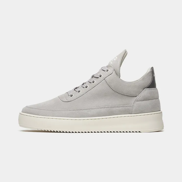FILLING PIECES Low Top Suede Light Grey (10122791878)