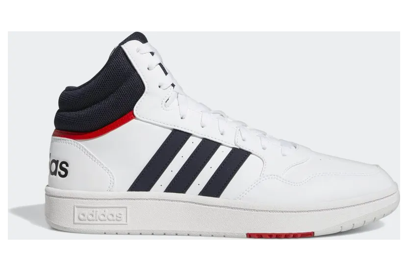 adidas Hoops 3.0 Mid Classic Vintage Cloud White / Legend Ink / Vivid Red (GY5543)
