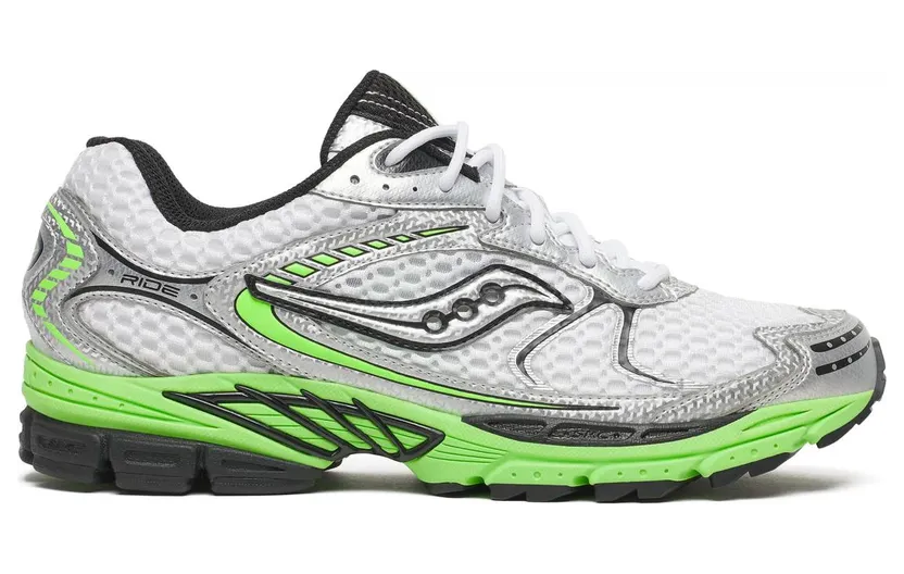 Saucony Ride White / Slime (S101807-1003)