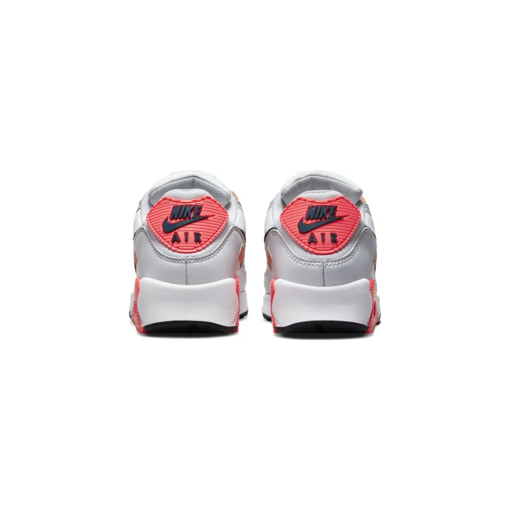 Nike Air Max 90 Grey Crimson Gold (W) (DH5072-001)