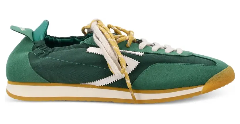 Puraai Panther sneakers met applicatie – Groen (PU602PB035)