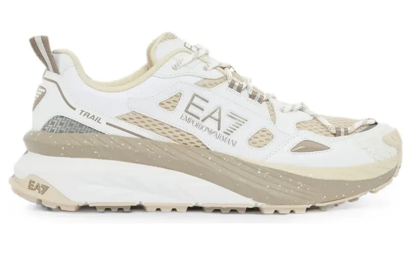 Ea7 Emporio Armani Crusher Distance Sneakers – Weiß (7X000602AF10181)