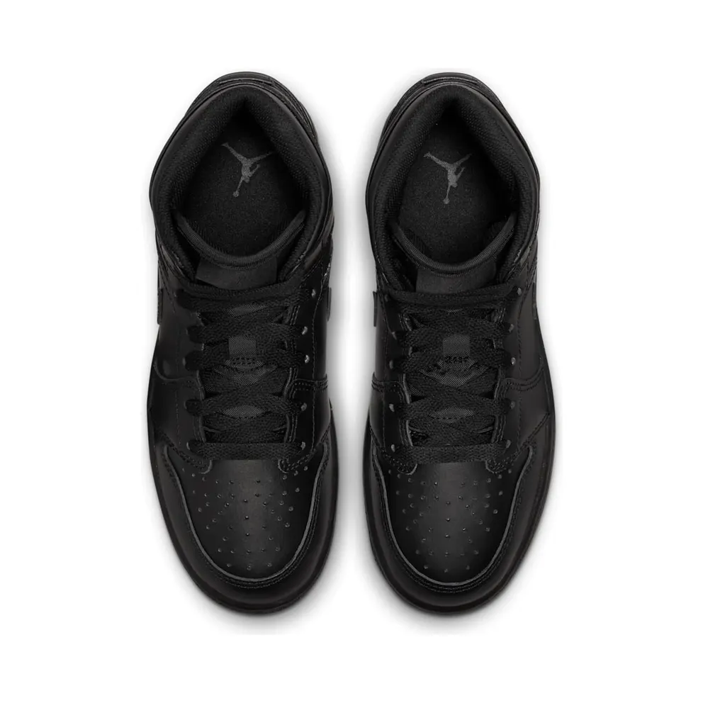 Jordan 1 Mid Triple Black (554725-093)
