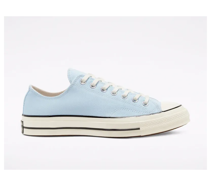 Converse Chuck 70 Low ‘Agate Blue’ Agate Blue/Black/Egret/Pastel Blue (167701C)