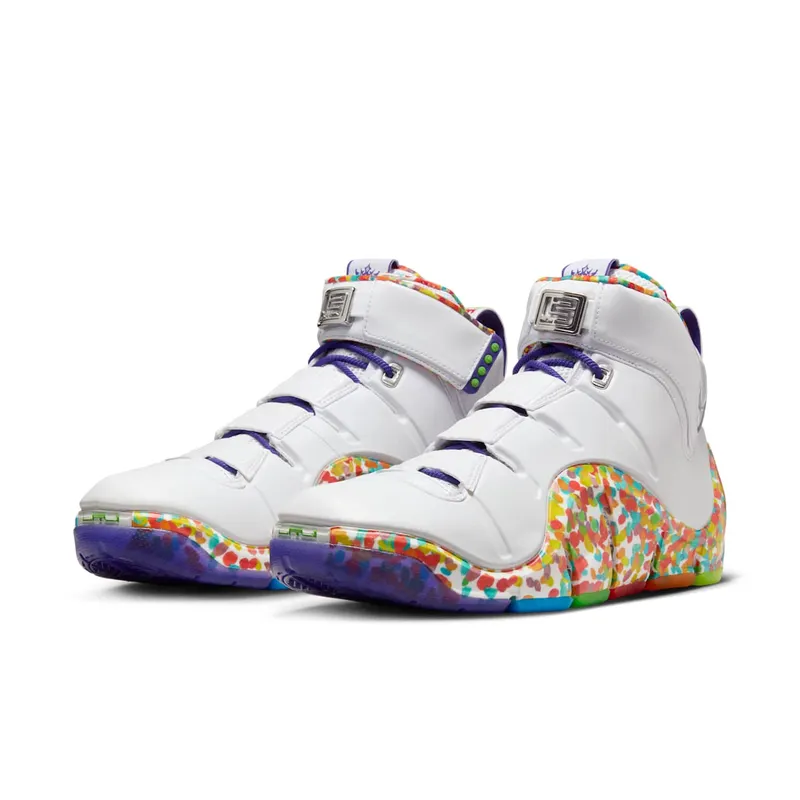Nike LeBron IV White/Mean Green/Varsity Purple/True Red (DQ9310-100)