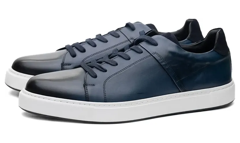 Poche Paris Sneakers mit Schnürung – Blau (FMGREGORIE800233)