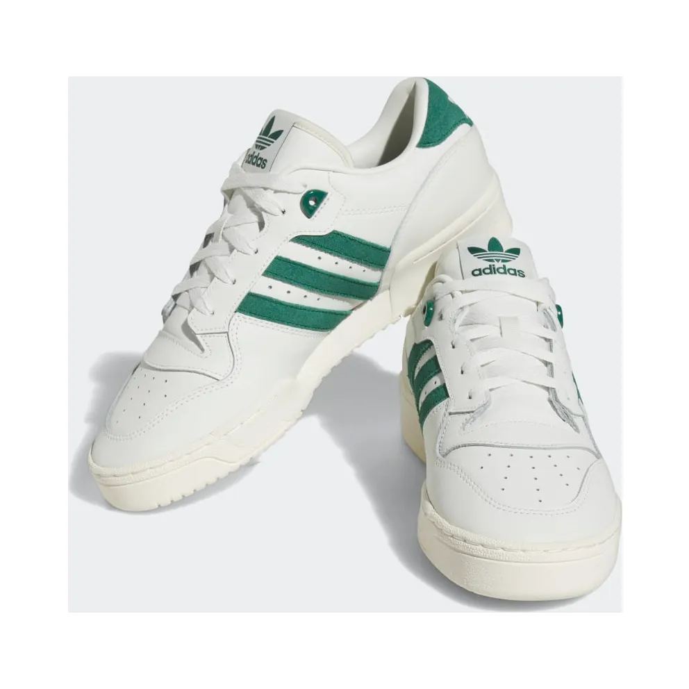 Adidas Rivalry Low White Tint / Team Dark Green / Off White (FZ6335)