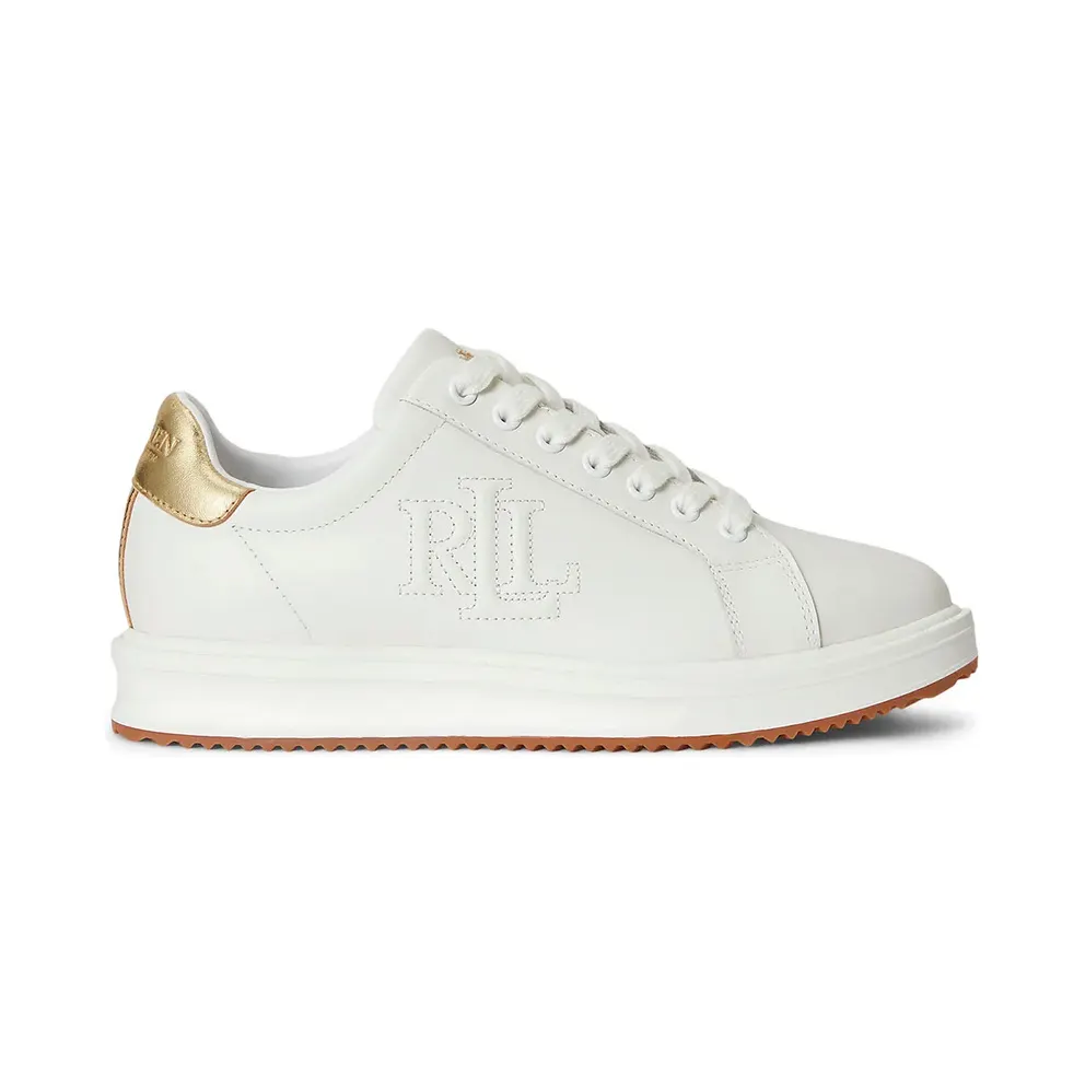 Lauren-ftw sneaker Gold / White (802974379-002)