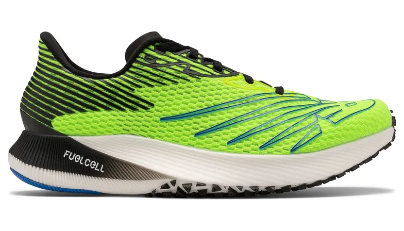 New Balance FuelCell RC Elite – Energy Lime/Cobalt Blue, Energy Lime/Cobalt Blue (MRCELYB)